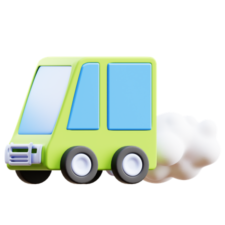Gaz d'échappement  3D Icon
