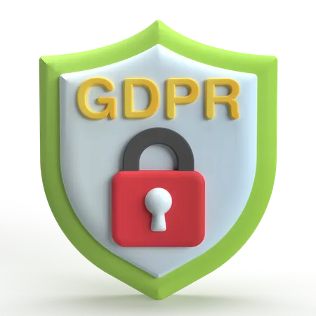 GDPR  3D Icon