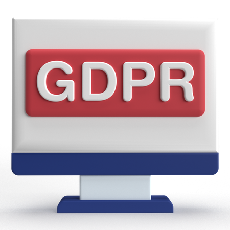 GDPR  3D Icon