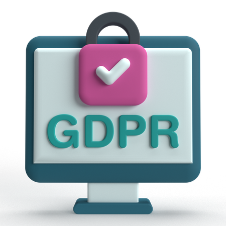 GDPR  3D Icon