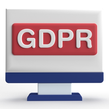 GDPR  3D Icon