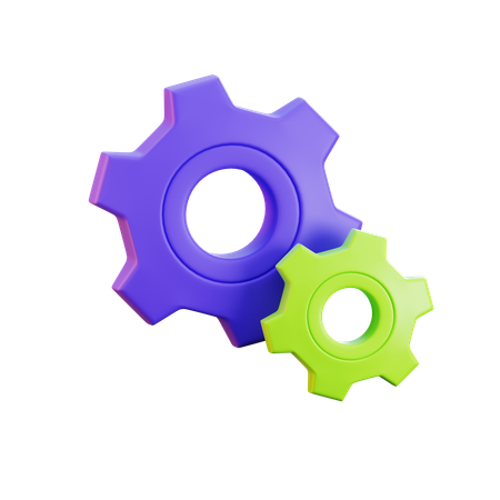 Gear  3D Icon