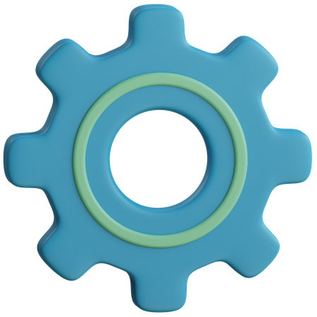 Gear  3D Icon