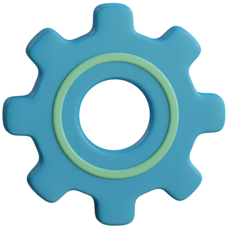 Gear  3D Icon