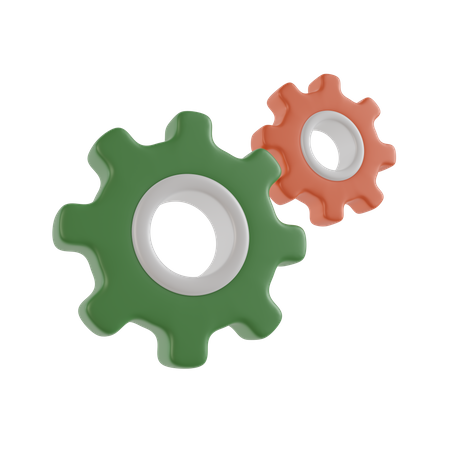 Gear  3D Icon