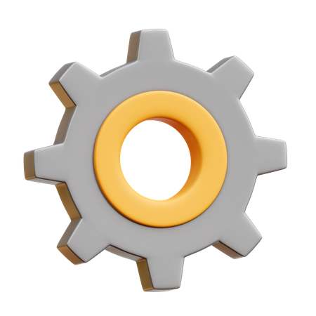 Gear  3D Icon