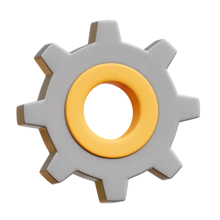 Gear  3D Icon