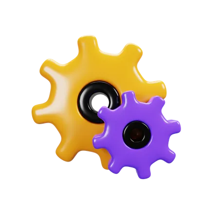 Gear  3D Icon