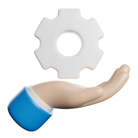 Gear  3D Icon