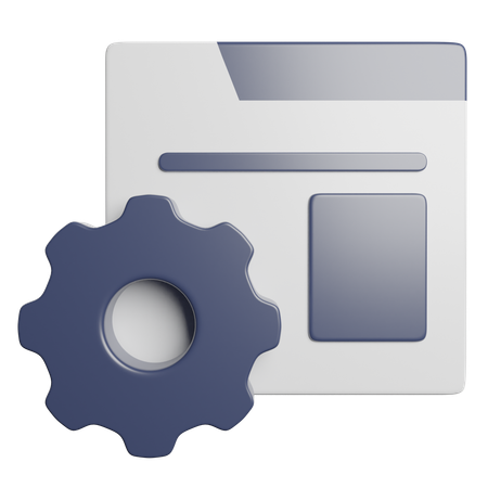 Gear  3D Icon