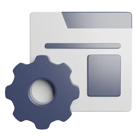 Gear  3D Icon
