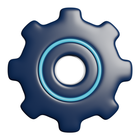 Gear  3D Icon