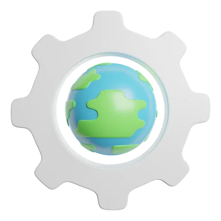 Gear  3D Icon