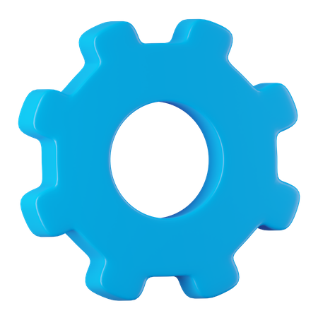 Gear  3D Icon