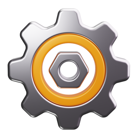 Gear  3D Icon