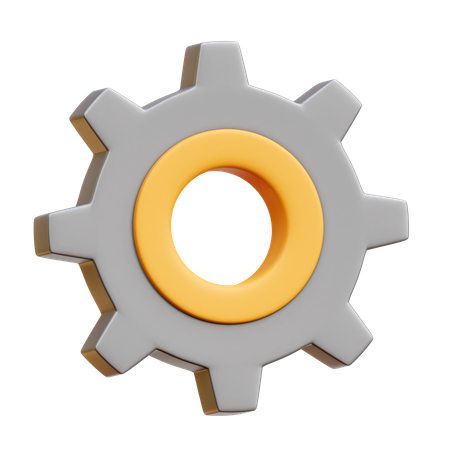 Gear  3D Icon