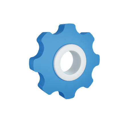 Gear  3D Illustration