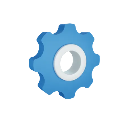 Gear  3D Illustration