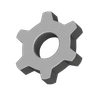 3d gear logo