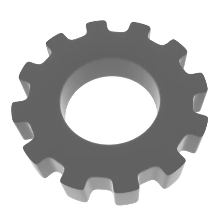 Gear Abstract  3D Icon