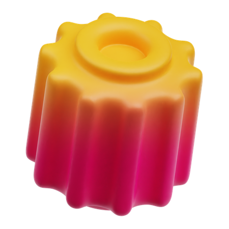 Gear Abstract  3D Icon