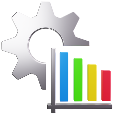 Gear Chart  3D Icon
