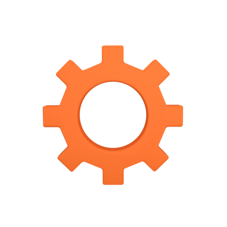 Gear Setting  3D Icon