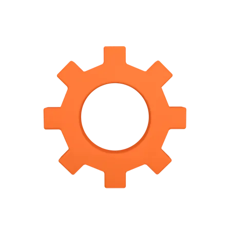 Gear Setting  3D Icon