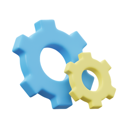 Gear setting  3D Icon