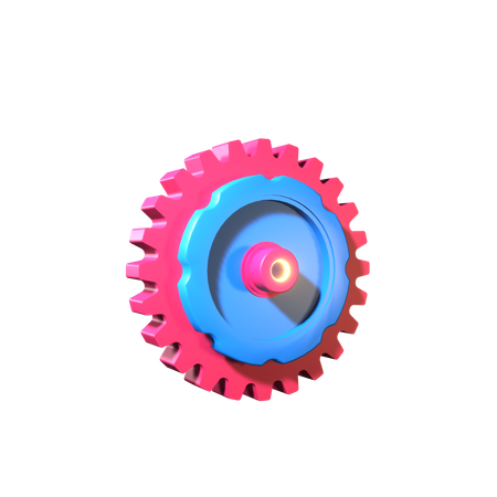 Gear Setting  3D Icon