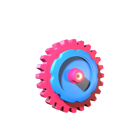 Gear Setting  3D Icon