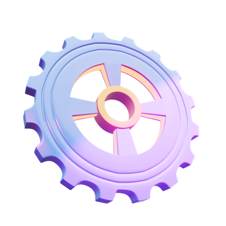 Gear Setting  3D Icon