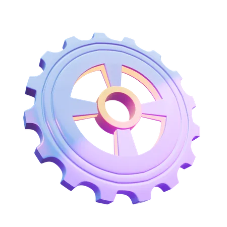 Gear Setting  3D Icon