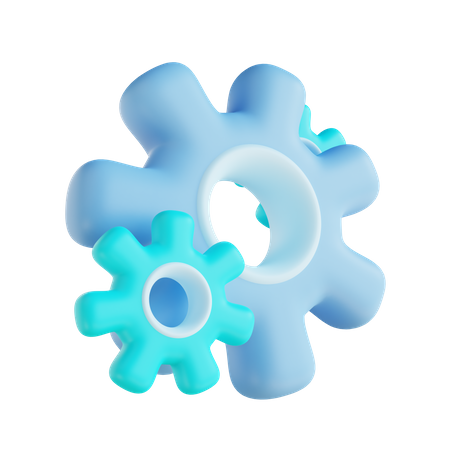 Gear Setting  3D Icon