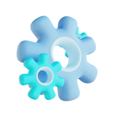 Gear Setting  3D Icon