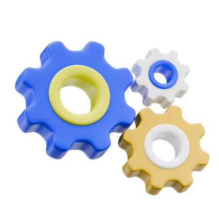 Gear Setting  3D Icon