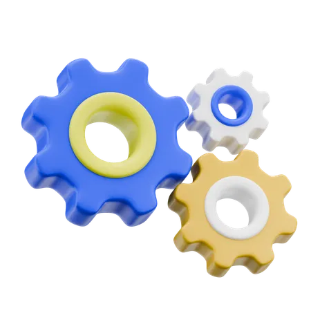 Gear Setting  3D Icon