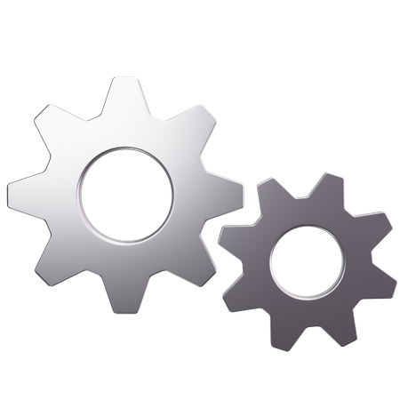 Gear Settings  3D Icon