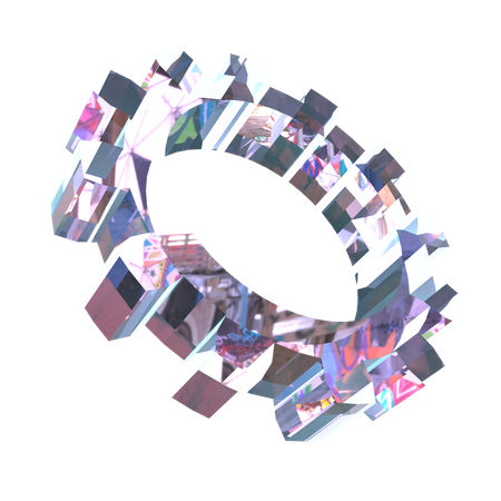 Gear Shape  3D Icon