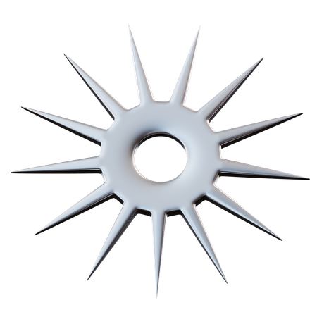 Gear Shape  3D Icon