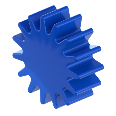 Gear Shape  3D Icon