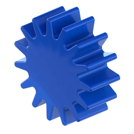 Gear Shape  3D Icon