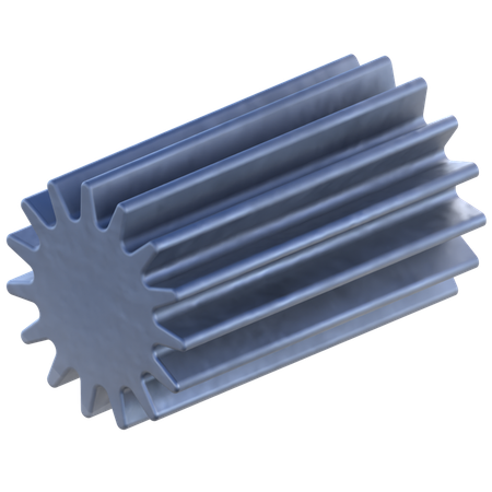 Gear Shape  3D Icon