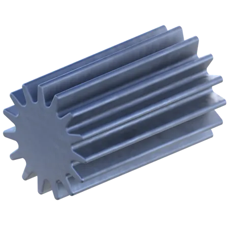 Gear Shape  3D Icon