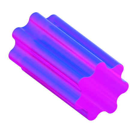 Gear Shape  3D Icon