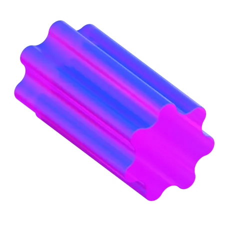 Gear Shape  3D Icon