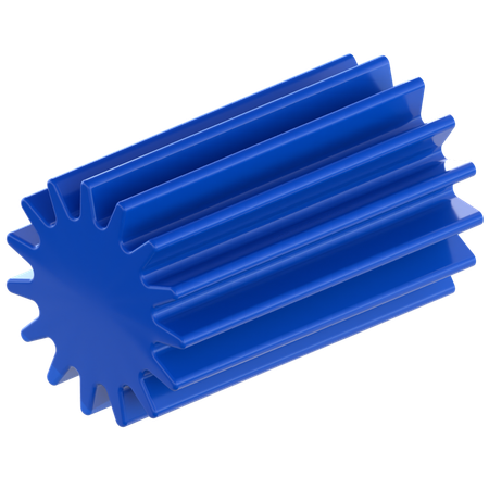 Gear Shape  3D Icon