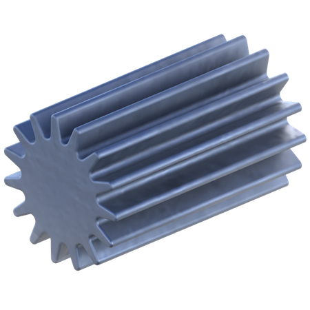 Gear Shape  3D Icon