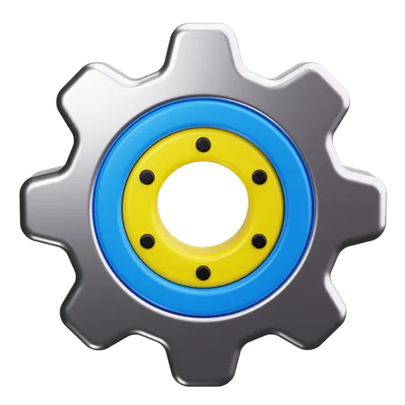 Gear Wheel  3D Icon