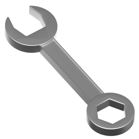 Gear Wrench  3D Icon